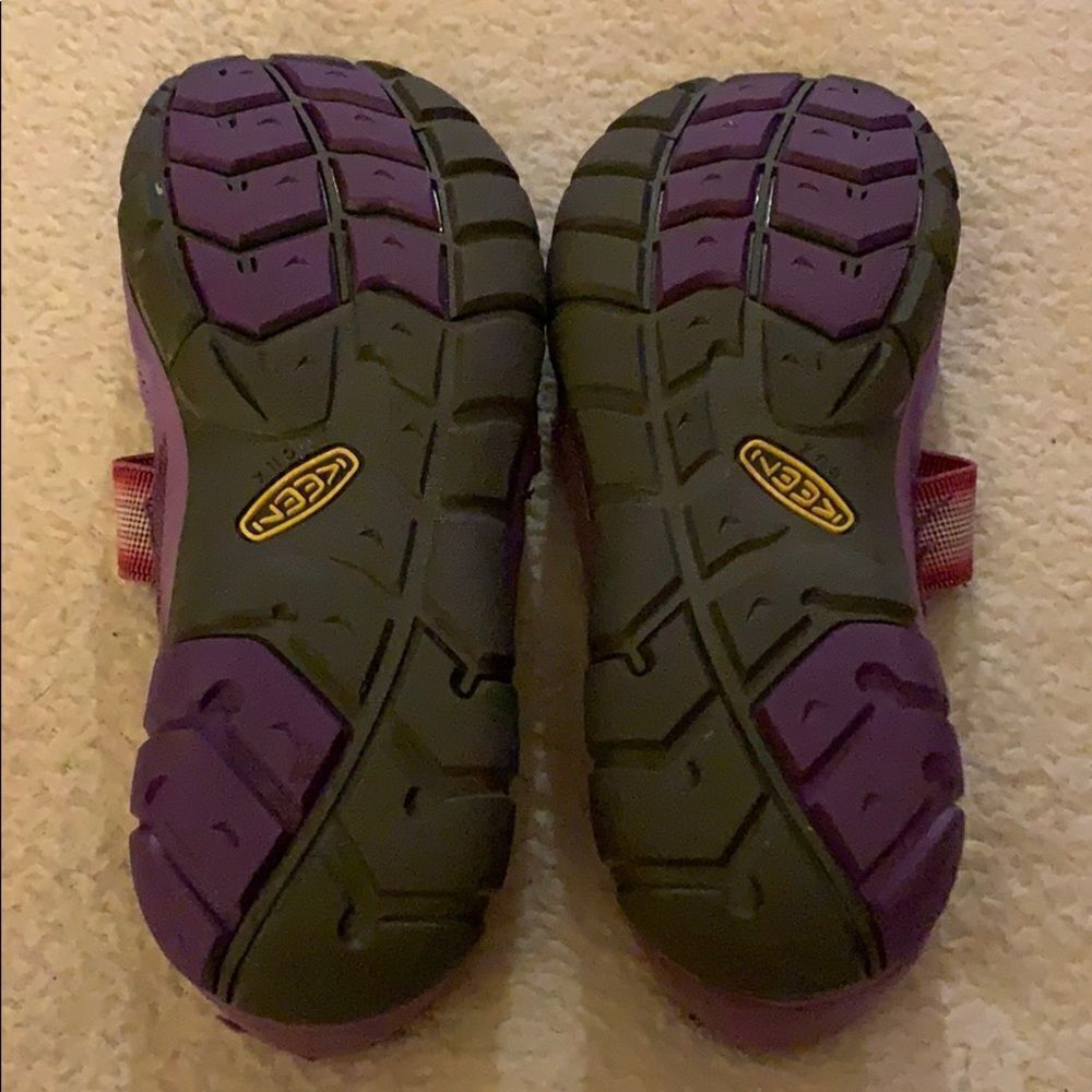 Keen Rivington MJ Youth Round Toe Canvas Purple - Picture 4 of 8
